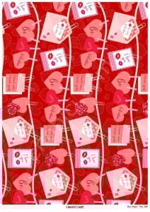 Model 109 - Pirinç Dekopaj Lineart Craft