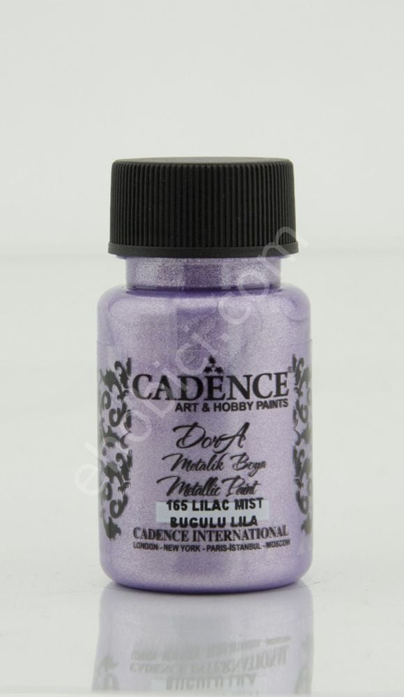 Cadence Dora Metalik Boya 165 Buğulu Lila 50ML