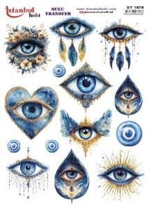 Sulu Transfer Kağıdı 25x35cm ST-1878