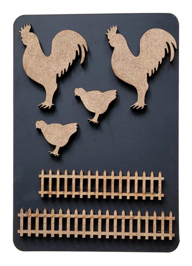 Queen Craft Set 04 Lazer Kesim (6 Parça) QC-04