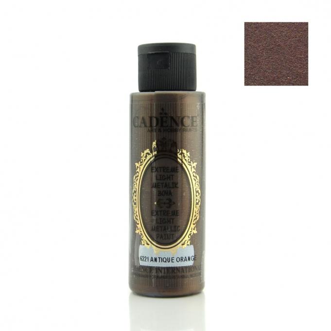 Cadence Extreme Light Metalik Boya - 6221 Antik Turuncu 70ml
