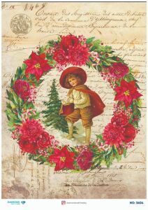 Diamond Pirinç Dekopaj Kağıdı - 3604