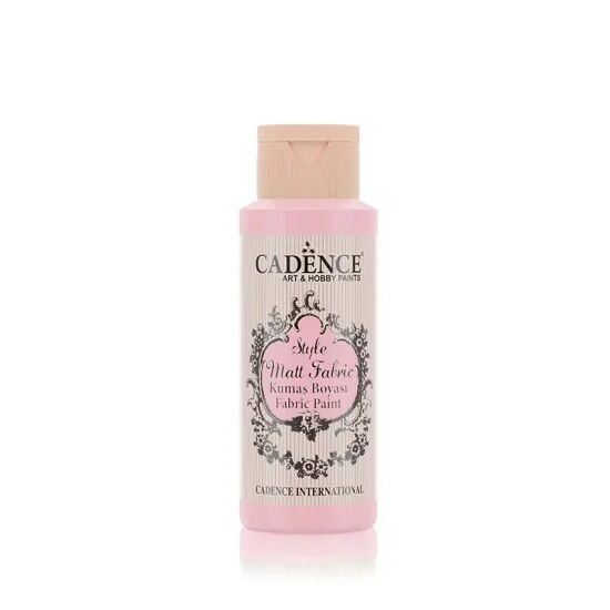 Cadence Style Mat Kumaş Boyası - 611 Bebek Pembe 59ml