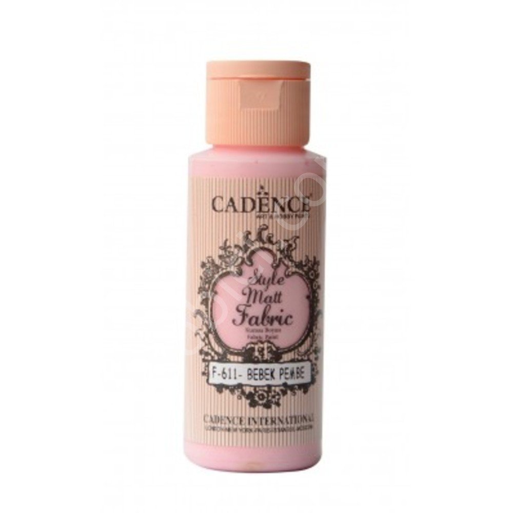 Cadence Style Mat Kumaş Boyası - 611 Bebek Pembe 59ml