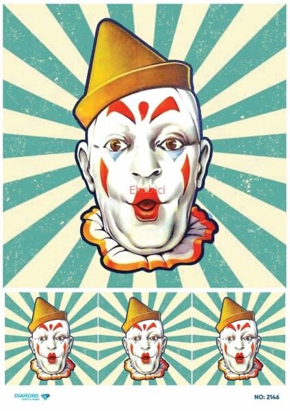 Diamond Pirinç Dekopaj Kağıdı - 2146