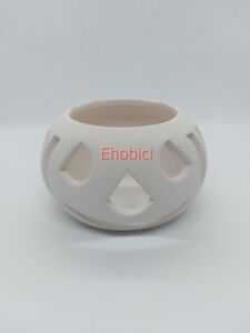 Seramik Gülen Yüz Küçük Ufo Mumluk O-37