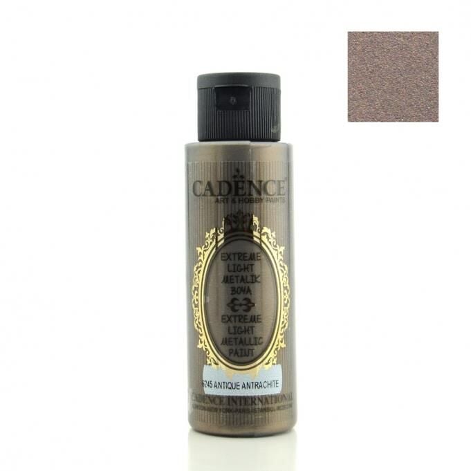 Cadence Extreme Light Metalik Boya - 6245 Antik Antrasit 70ml