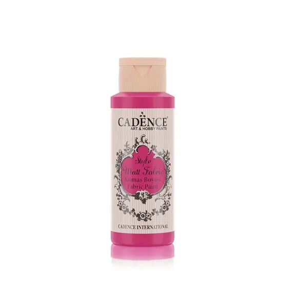 Cadence Style Mat Kumaş Boyası - 612 Fuşya 59ml