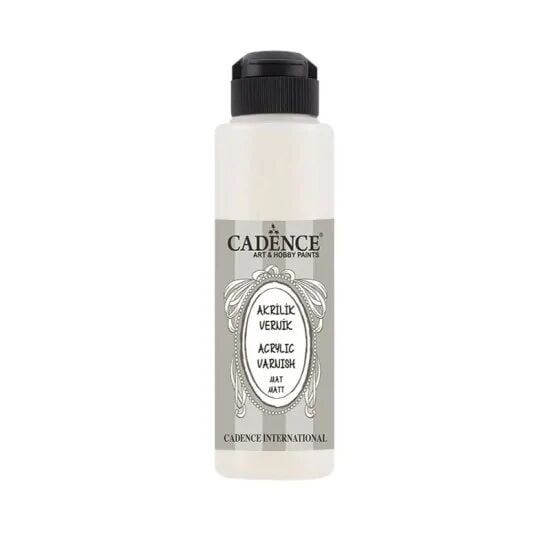 Cadence Su Bazlı Akrilik Mat Vernik 250ML