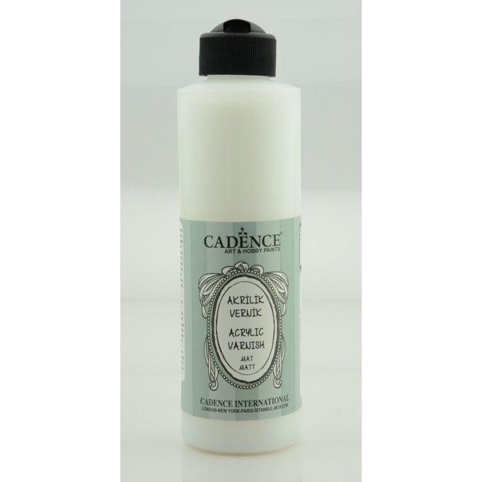 Cadence Su Bazlı Akrilik Mat Vernik 250ML