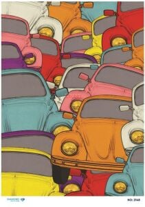 Diamond Pirinç Dekopaj Kağıdı - 2148