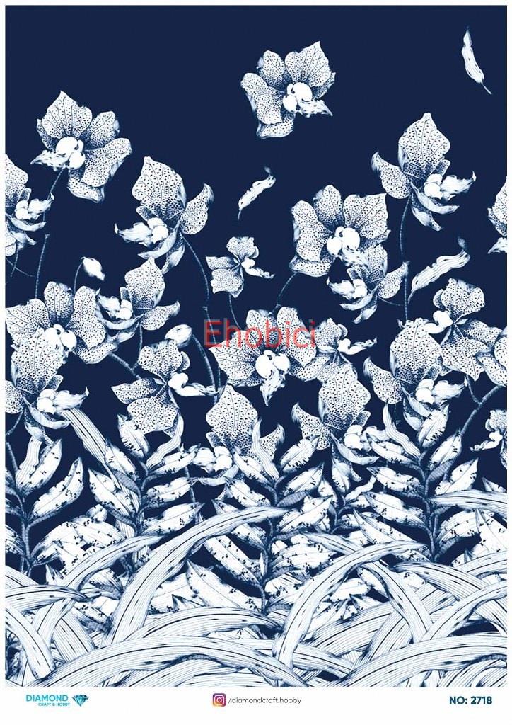 Diamond Pirinç Dekopaj Kağıdı - 2718