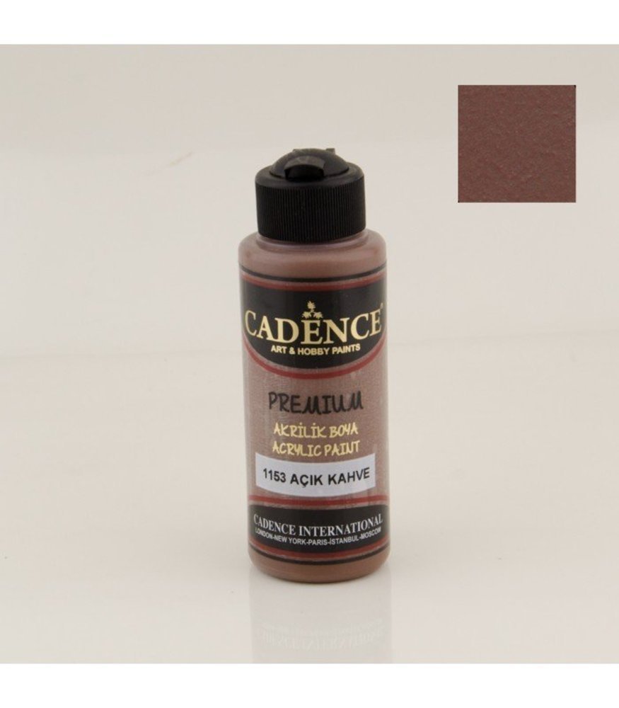 Cadence Akrilik Boya 1153 Açık kahve Ahşap Boyası 120ML