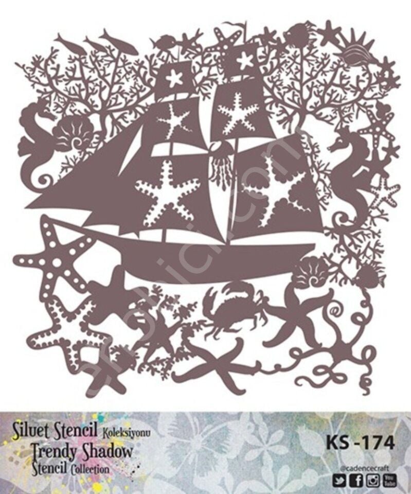 Cadence KS174 Silüet Stencil