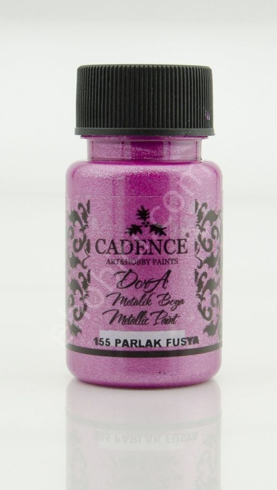 Cadence Dora Metalik Boya 155 Parlak Fuşya 50ML