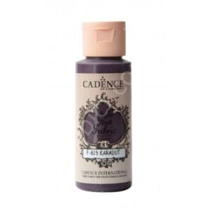 Cadence Style Mat Kumaş Boyası - 615 Karadut 59ml