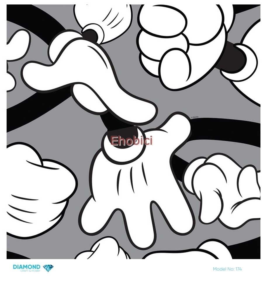 Diamond Pirinç Dekopaj Kağıdı - 174 - 30x30