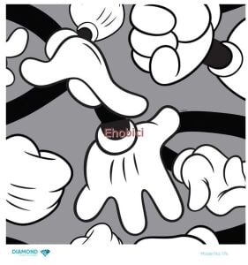 Diamond Pirinç Dekopaj Kağıdı - 174 - 30x30