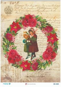 Diamond Pirinç Dekopaj Kağıdı - 3610