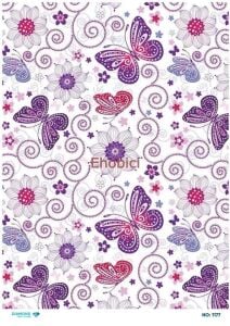 Diamond Pirinç Dekopaj Kağıdı - 1177