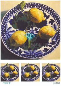 Diamond Pirinç Dekopaj Kağıdı - 3048