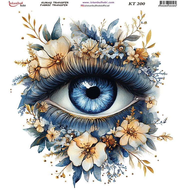 Kumaş Transfer Kağıdı 20x20cm KT-200