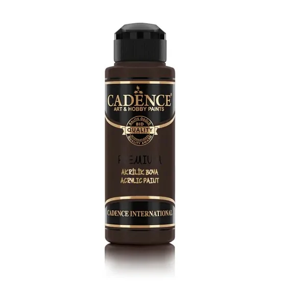 Cadence Akrilik Boya 7575 Koyu Kahve Ahşap Boyası 120ML