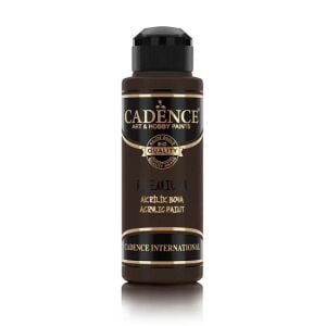 Cadence Akrilik Boya 7575 Koyu Kahve Ahşap Boyası 120ML