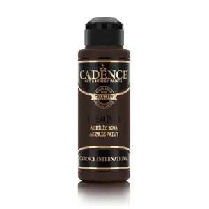 Cadence Akrilik Boya 7575 Koyu Kahve Ahşap Boyası 120ML