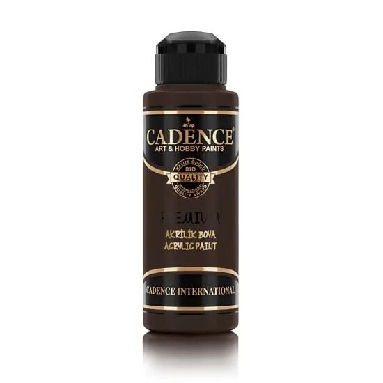 Cadence Akrilik Boya 7575 Koyu Kahve Ahşap Boyası 120ML