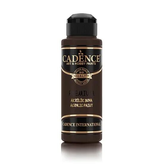 Cadence Akrilik Boya 7575 Koyu Kahve Ahşap Boyası 120ML