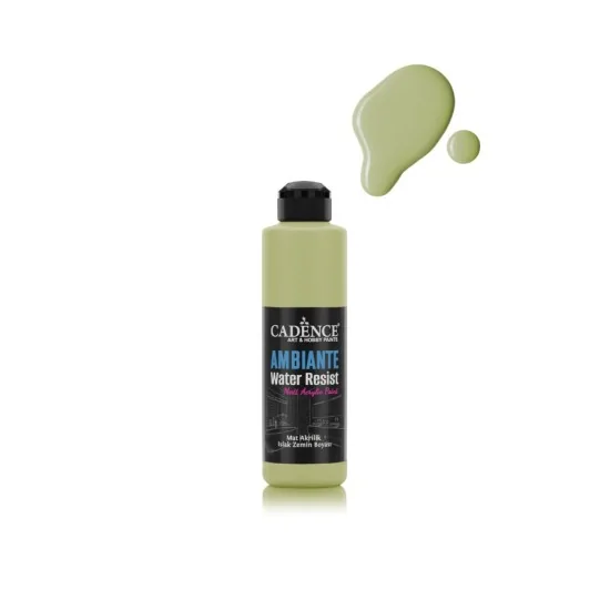 Cadence Ambiante Islak Zemin Boyası AW29 Açık Ihlamur Yeşili 250ML + Katalizör 10GR