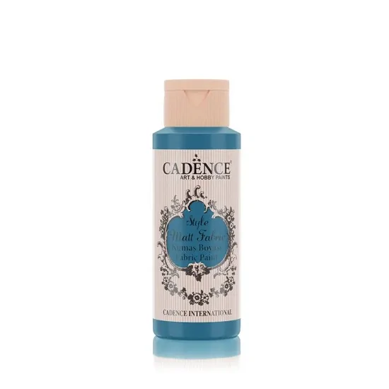Cadence Style Mat Kumaş Boyası - 619 Turkuaz 59ml
