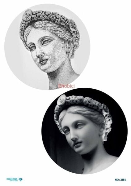 Diamond Pirinç Dekopaj Kağıdı - 2154