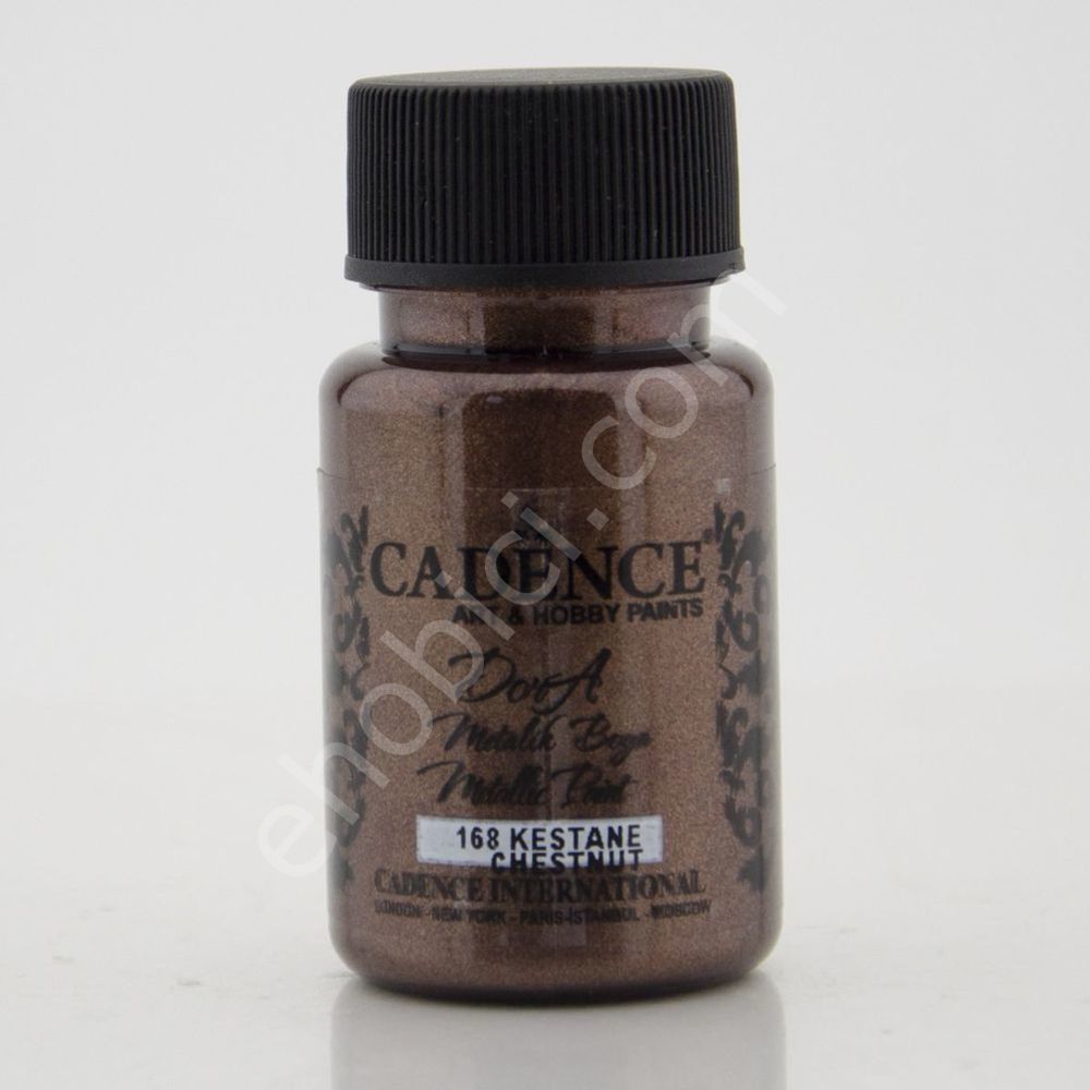 Cadence Dora Metalik Boya 168 Kestane 50ML