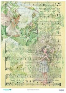 Diamond Pirinç Dekopaj Kağıdı - 5288