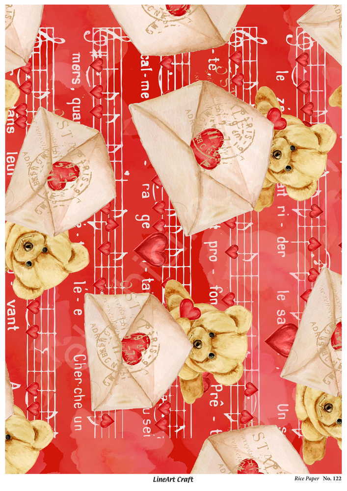 Model 122 - Pirinç Dekopaj Lineart Craft