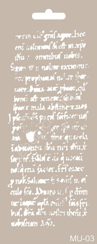 Cadence MU03 Mix Media Stencil