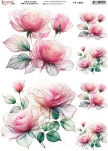 Pirinç Dekopaj Kağıdı 30x42cm PT-4184