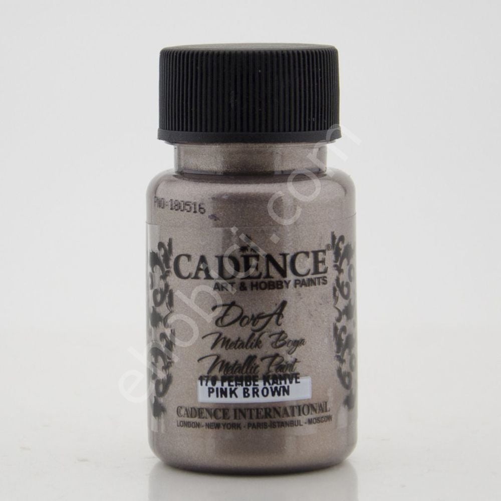 Cadence Dora Metalik Boya 170 Pembe Kahve 50ML