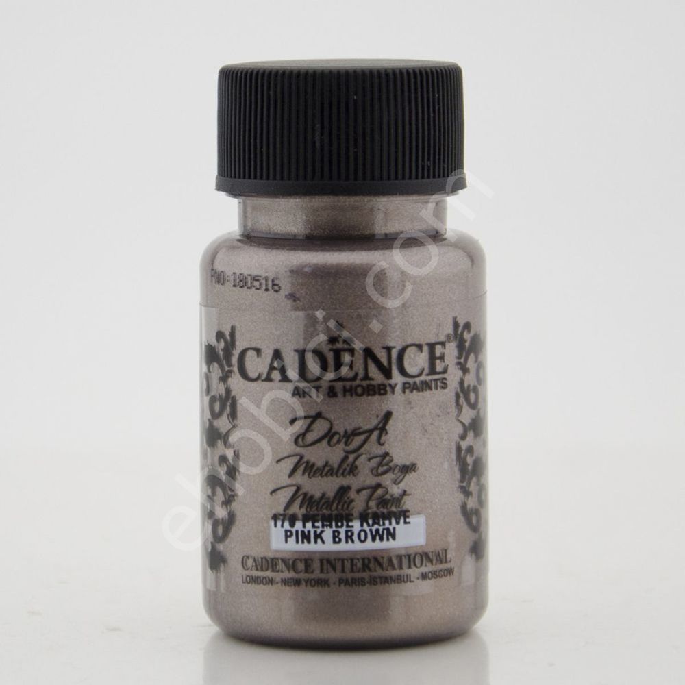 Cadence Dora Metalik Boya 170 Pembe Kahve 50ML