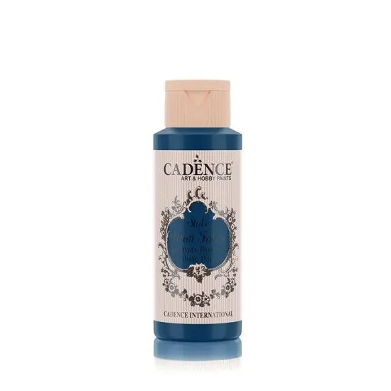 Cadence Style Mat Kumaş Boyası - 620 Perçem Mavi 59ml
