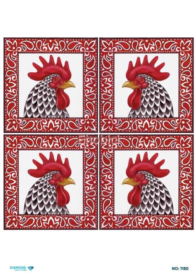 Diamond Pirinç Dekopaj Kağıdı - 1180