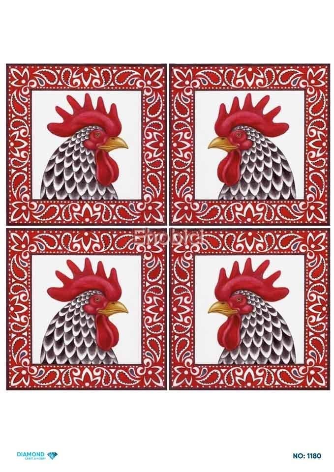 Diamond Pirinç Dekopaj Kağıdı - 1180