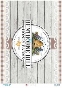 Diamond Pirinç Dekopaj Kağıdı - 3051