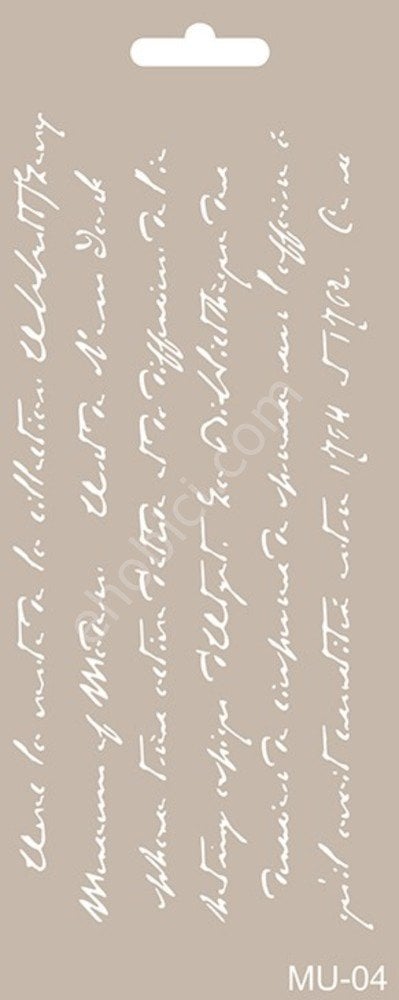 Cadence MU04 Mix Media Stencil