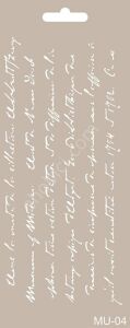 Cadence MU04 Mix Media Stencil
