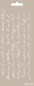 Cadence MU04 Mix Media Stencil