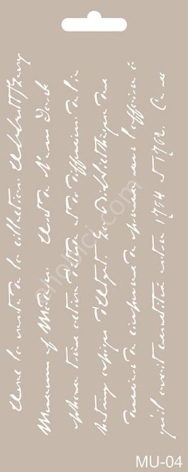 Cadence MU04 Mix Media Stencil