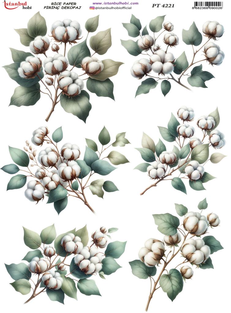 Pirinç Dekopaj Kağıdı 30x42cm PT-4221